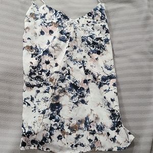 Dynamite sleeveless floral print top